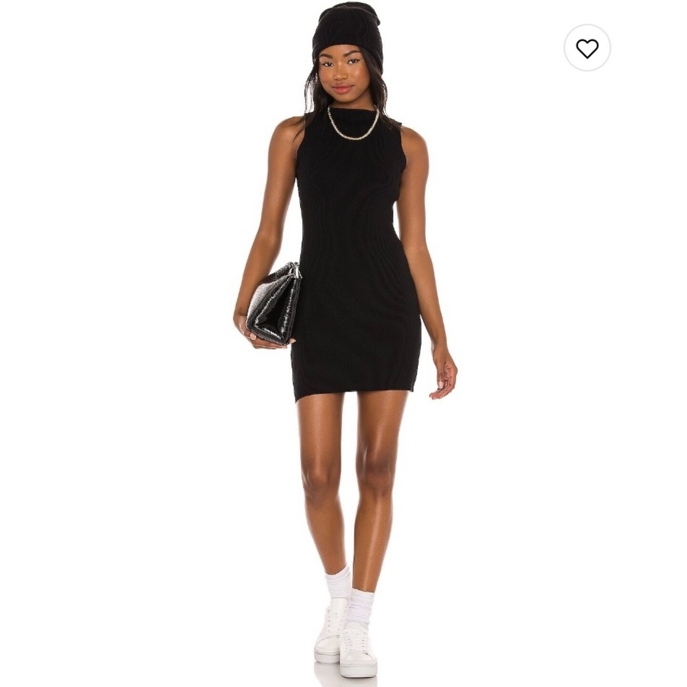 SNDYS Mish Ribbed Knit Dress